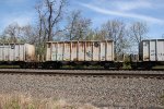 A former Conrail hopper.